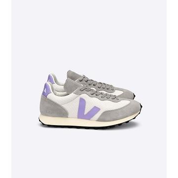 Veja RIO BRANCO HEXAMESH Hardloopschoenen Dames Grey/Purple | NL 425RVD